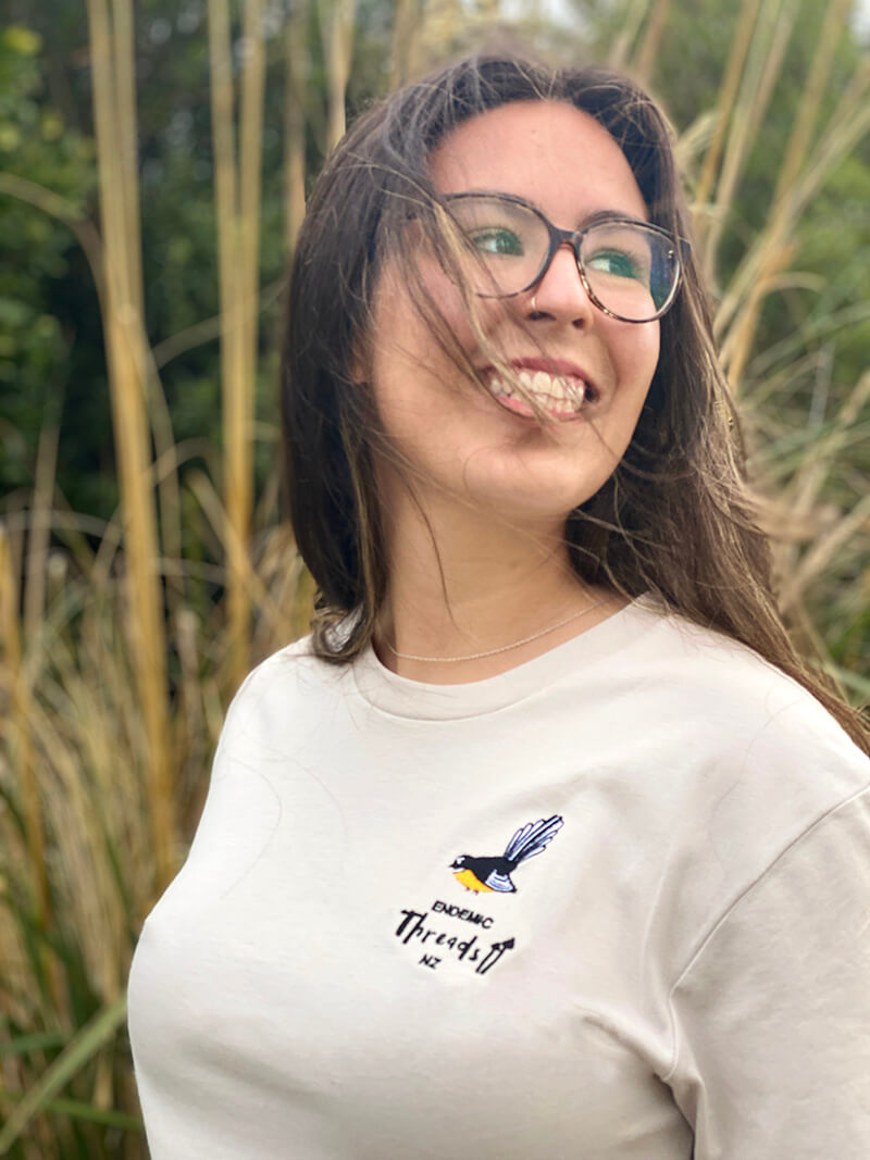 Fantail T-Shirt | BONE