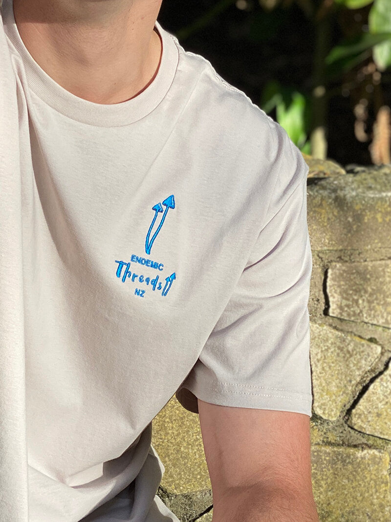 Blue Mushroom T-Shirt | BONE