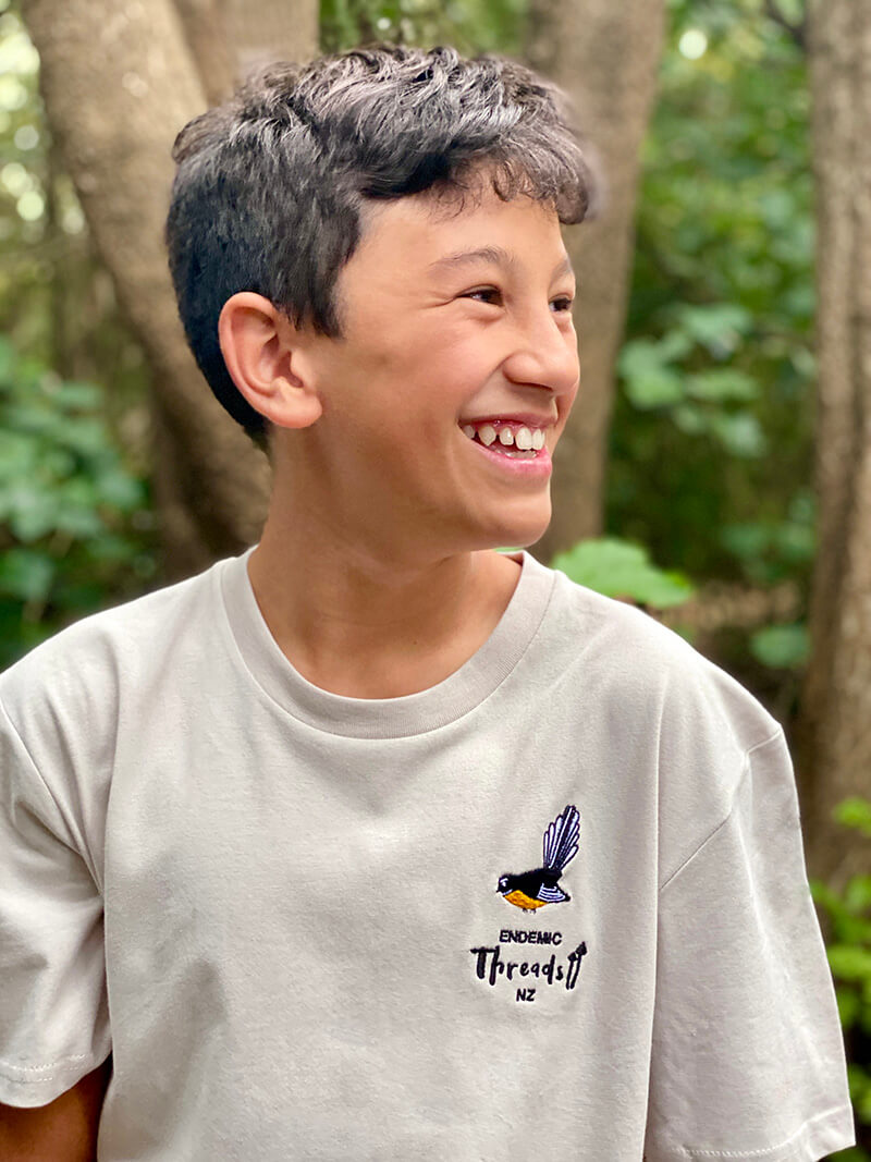 Fantail T-Shirt | BONE