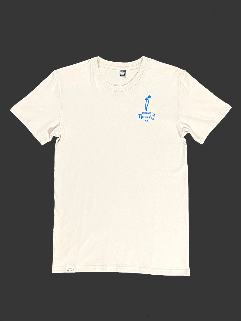 Blue Mushroom T-Shirt | BONE